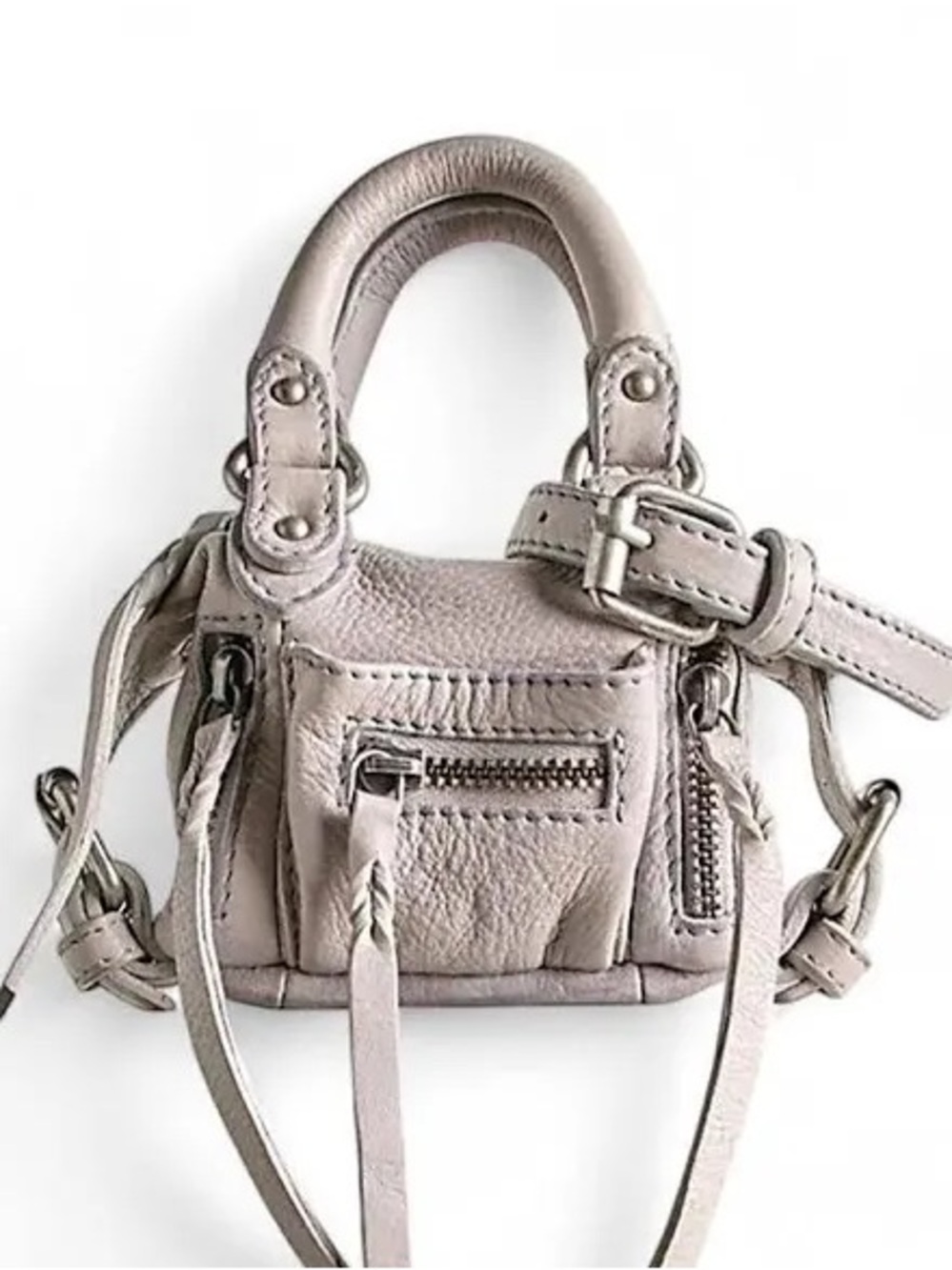 Free people micro Emerson dove grey